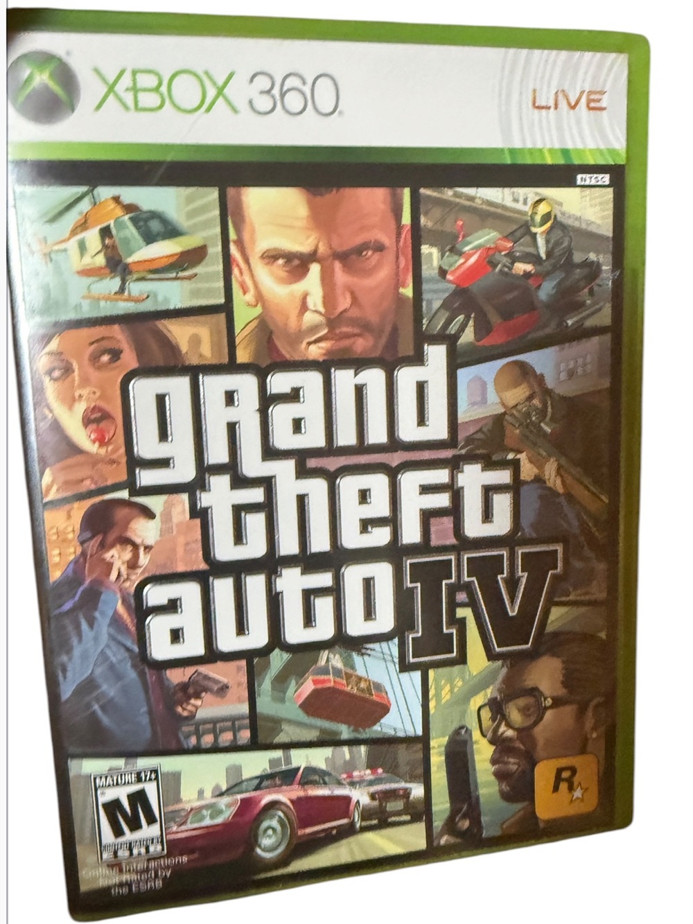 Xbox 360 Grand theft auto IV platinum hits